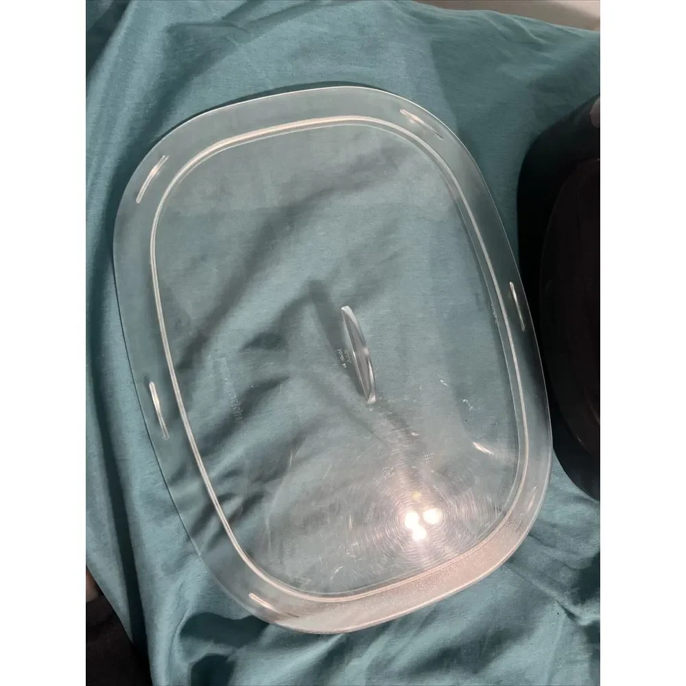Tupperware Microwave‎ Steamer Cooker Stackable Oval- 6pcs- Used